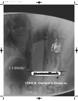Diamondback 1190 Sr Owner'S Manual preview