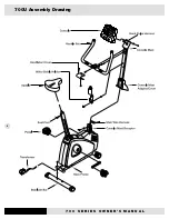 Предварительный просмотр 8 страницы Diamondback 700EL Owner'S Manual & Assembly Manual