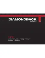 Предварительный просмотр 1 страницы Diamondback 910Ef Owner'S Manual