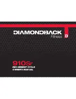 Diamondback 910Sr Owner'S Manual preview