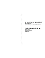 Preview for 37 page of Diamondback MULTI-SPEED Owner'S Manual