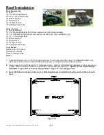 Предварительный просмотр 2 страницы Diamondback Ranger Roof Owner'S Manual