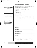 Preview for 2 page of Diamondback recumbant 600 Tm Owner'S Manual