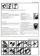 Предварительный просмотр 1 страницы Diana DI668045500 User Manual