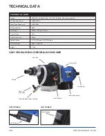 Предварительный просмотр 2 страницы DIAQUIP QDM-350 Operator'S Manual