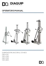 DIAQUIP QDS-150 Operator'S Manual предпросмотр