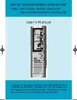 Diasonic DDR-3032 User Manual preview