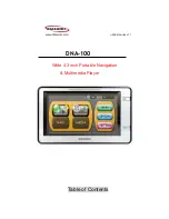 Diasonic DNA-100 User Manual preview