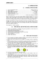 Preview for 4 page of Dibal G300 Series User Manual