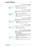 Preview for 52 page of Dibal Mistral M-510 User Manual