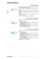 Preview for 58 page of Dibal Mistral M-510 User Manual