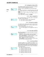 Preview for 62 page of Dibal Mistral M-510 User Manual