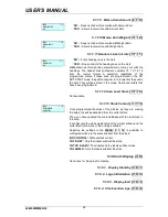 Preview for 64 page of Dibal Mistral M-510 User Manual