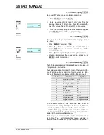 Preview for 102 page of Dibal Mistral M-510 User Manual