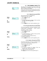 Preview for 108 page of Dibal Mistral M-510 User Manual