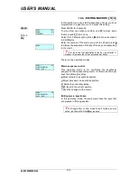 Preview for 128 page of Dibal Mistral M-510 User Manual