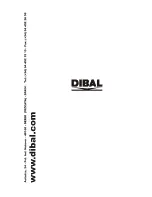 Preview for 165 page of Dibal Mistral M-510 User Manual