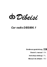 Dibeisi DBS006.1 Owner'S Manual preview