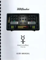 DiBiQuadro MercuryRec User Manual preview