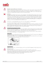 Предварительный просмотр 119 страницы Dibo 1.780.260 Original Instruction Manual