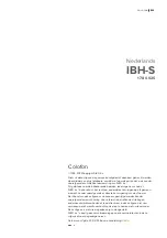 Предварительный просмотр 3 страницы Dibo IBH-S Manual