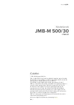 Preview for 3 page of Dibo JMB-M 500/30 Manual