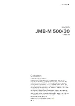 Preview for 95 page of Dibo JMB-M 500/30 Manual