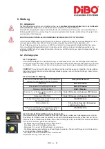 Предварительный просмотр 84 страницы Dibo JMB-S 200/18 I User Manual