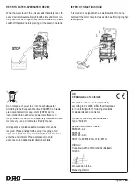 Предварительный просмотр 23 страницы Dibo P80/2 WD Manual