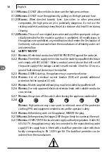 Предварительный просмотр 10 страницы Dibo PW-C20 130/10 Original Instructions Manual