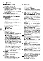 Предварительный просмотр 24 страницы Dibo PW-C20 130/10 Original Instructions Manual