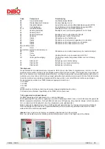 Предварительный просмотр 39 страницы Dibo SBH-E Manual