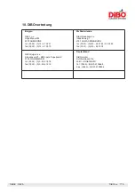 Предварительный просмотр 170 страницы Dibo SBH-E Manual