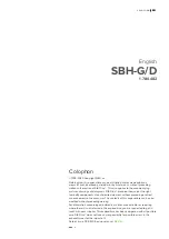 Preview for 99 page of Dibo SBH-G-D Original Instructions Manual