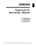 Preview for 1 page of DiBoss LT-40H6LVH Instruction Manual