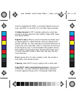 Preview for 4 page of DICE D60B1 Important Product Information Manual