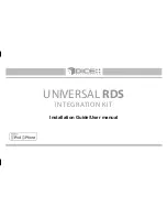 DICE UNI-150 Installation Manual preview