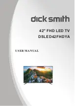 Preview for 1 page of Dick Smith DSLED42FHDYA User Manual