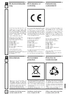 Предварительный просмотр 6 страницы Dick KL-205 Operating Instructions Manual