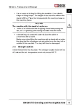 Preview for 9 page of Dick SM-200 TE Operating Instructions Manual