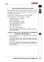 Preview for 15 page of Dick SM-200 TE Operating Instructions Manual