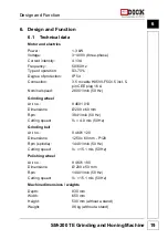 Предварительный просмотр 19 страницы Dick SM-200 TE Operating Instructions Manual