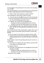 Preview for 35 page of Dick SM-200 TE Operating Instructions Manual