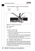 Предварительный просмотр 40 страницы Dick SM-200 TE Operating Instructions Manual