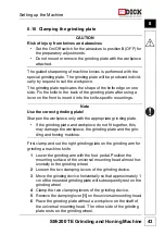 Preview for 43 page of Dick SM-200 TE Operating Instructions Manual