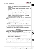 Preview for 45 page of Dick SM-200 TE Operating Instructions Manual