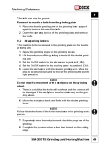 Preview for 49 page of Dick SM-200 TE Operating Instructions Manual