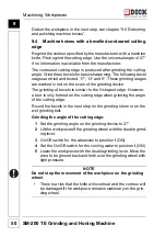 Preview for 50 page of Dick SM-200 TE Operating Instructions Manual