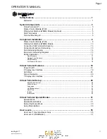 Preview for 1 page of Dickey-John 47294-0110 Operator'S Manual