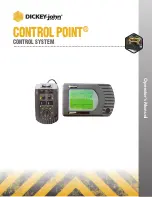 Dickey-John Control Point Operator'S Manual preview